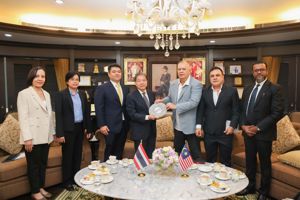 การเข้าเยี่ยมคารวะ (Courtesy Call) ประธาน กสทช. จากประธานหน่วยงาน Malaysia Communications and Multimedia Commission (MCMC) ประเทศมาเลเซีย
