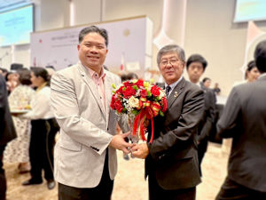 งานเลี้ยงรับรองเนื่องในโอกาสเฉลิมฉลองวาระครบรอบวันคล้ายวันพระราชสมภพของสมเด็จพระจักรพรรดิญี่ปุ่น