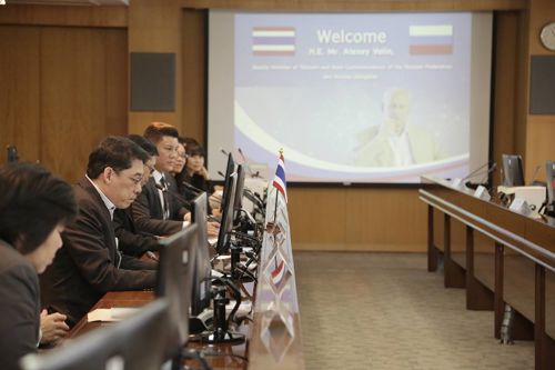 กสทช. ร่วมกับ รมช.กระทรวงโทรคมนาคมและการสื่อสาร รัสเซีย หารือแนวทางในการลดอัตราค่าบริการโรมมิ่งระหว่างไทย-รัสเซีย 